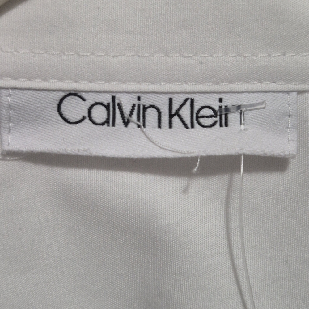 Calvin Klein Crisp White Shirt..size:L - Picture 10 of 11